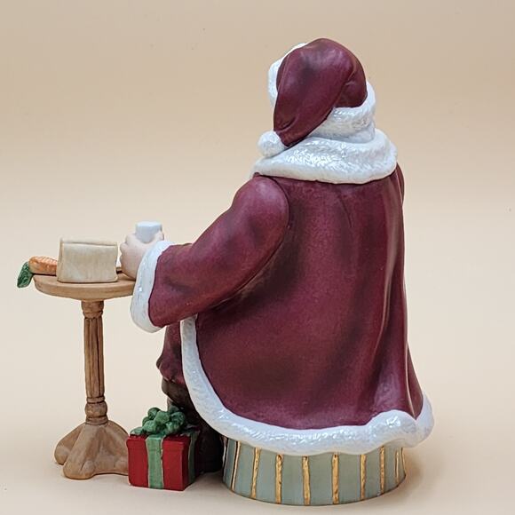 Lenox Cookies For Santa Figurine 6.25" Original Box #816936 - Picture 7 of 16